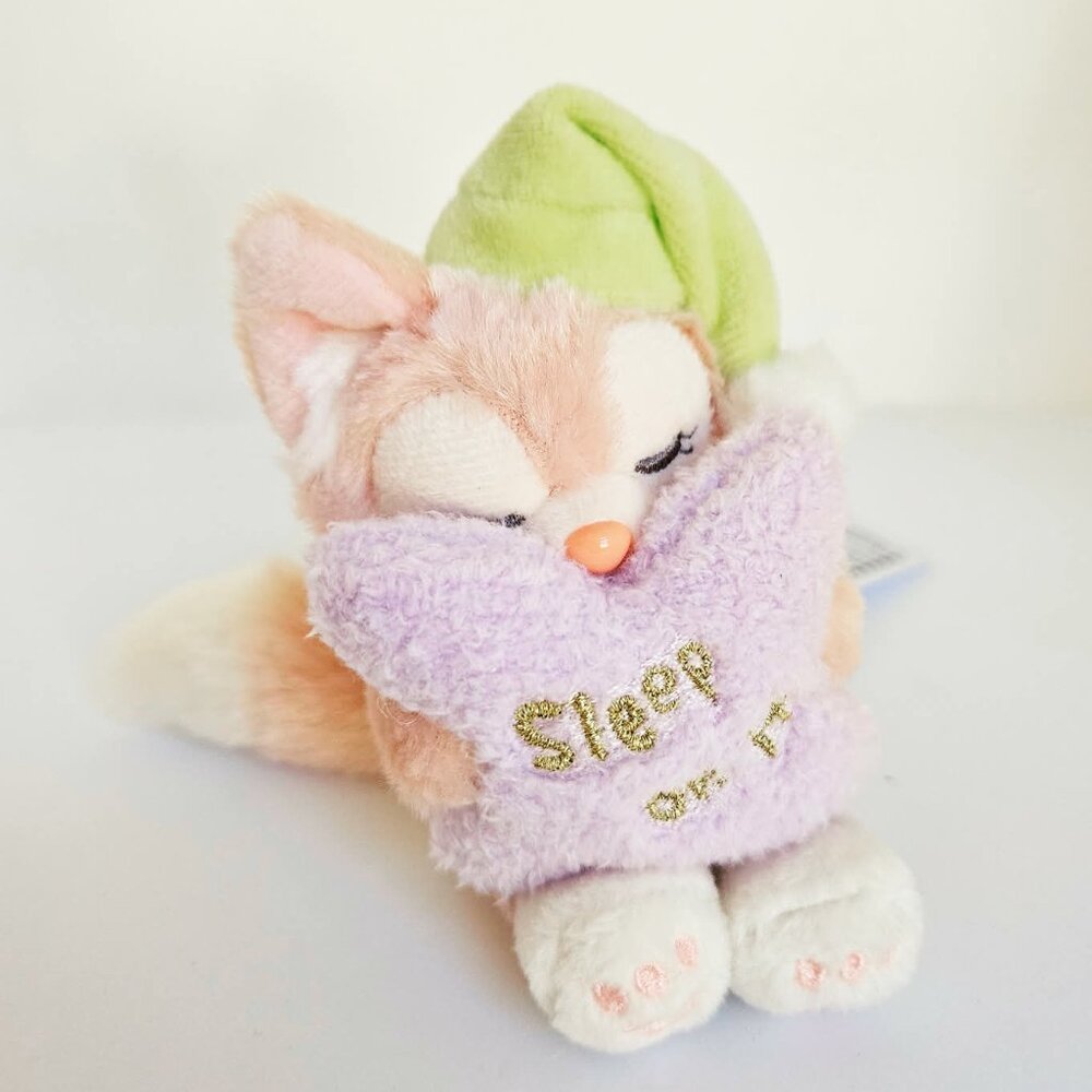 *Tokyo Japan Disney Sea* LinaBell Cat Sleeping 20th Anniversary Keychain - NEW!